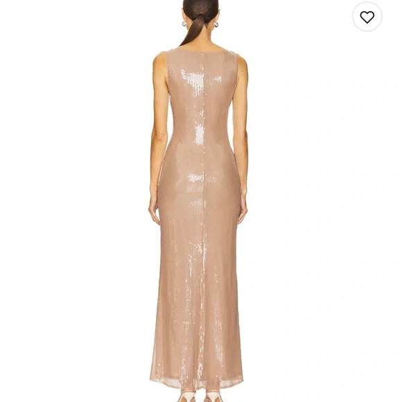 Loba Disa Maxi Dress in Nude - Picture 3 of 10